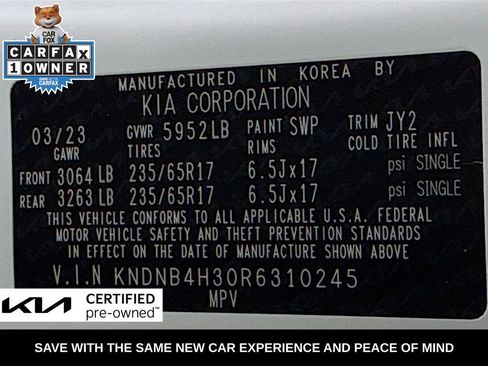 Used 2024 Kia Carnival LX FWD image 37