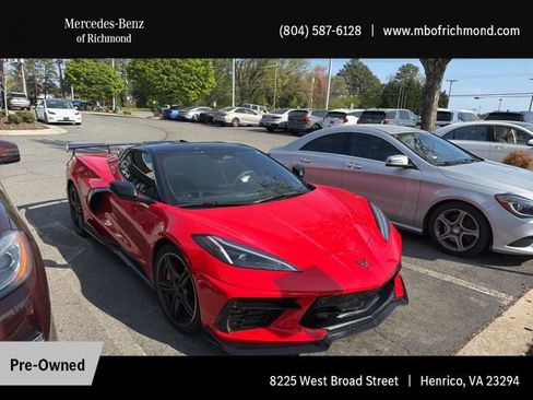 Used 2024 Chevrolet Corvette Stingray Premium Conv w/ Z51 Performance Package RWD image 3