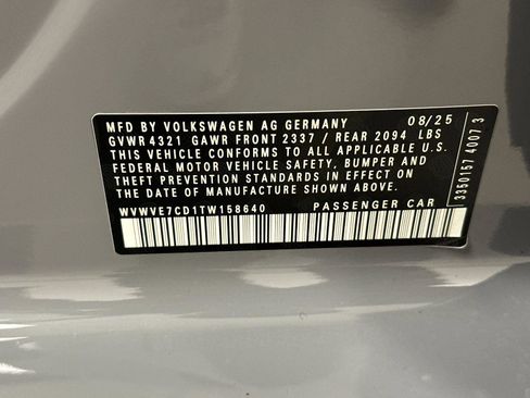 New 2026 Volkswagen GTI Autobahn FWD image 27