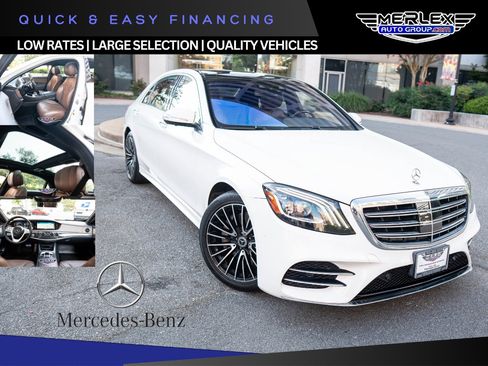 Used 2019 Mercedes-Benz S 560 4MATIC Sedan image 1