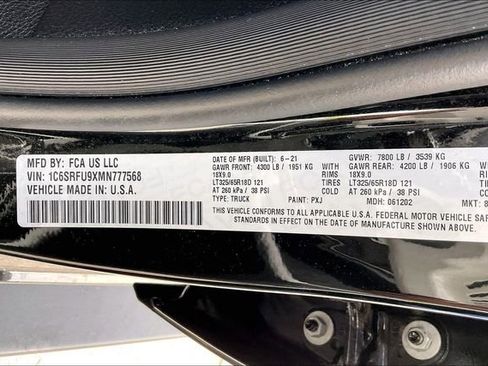 Used 2021 RAM 1500 TRX w/ TRX Level 2 Equipment Group AWD/4WD image 36
