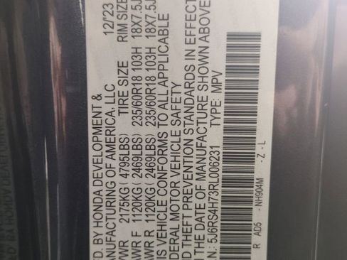 Certified 2024 Honda CR-V EX-L image 29