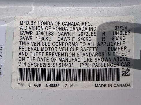 Used 2025 Honda Civic Sport image 32