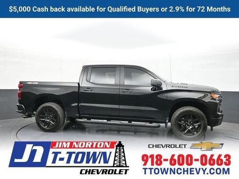 New 2026 Chevrolet Silverado 1500 Custom w/ Turbomax Blackout Package image 1