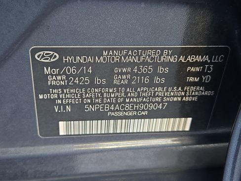 Used 2014 Hyundai Sonata GLS w/ Popular Equipment Group 2 FWD image 14