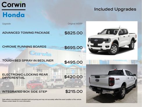 Used 2024 Ford Ranger Lariat w/ Advanced Towing Package image 4