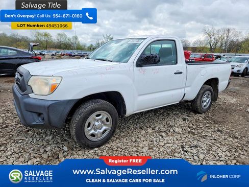Used 2012 Toyota Tacoma 2WD Regular Cab image 1