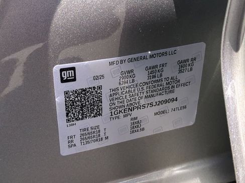 Used 2025 GMC Acadia AT4 AWD/4WD image 66