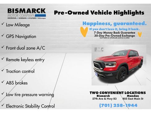 Used 2023 RAM 1500 Rebel w/ Rebel Level 1 Equipment Group AWD/4WD image 5