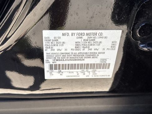 Used 2022 Ford Explorer Timberline AWD/4WD image 35