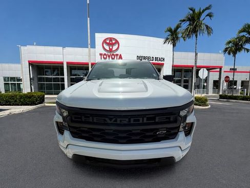 Used 2025 Chevrolet Silverado 1500 Custom w/ Turbomax Blackout Package AWD/4WD image 2