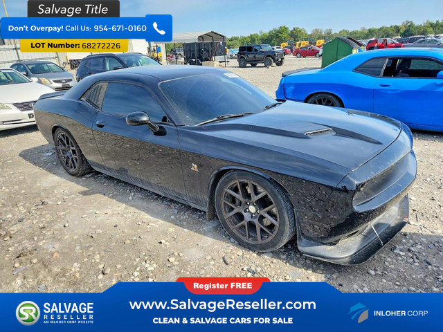 Used 2016 Dodge Challenger R/T Scat Pack w/ Leather Interior Group RWD image 5