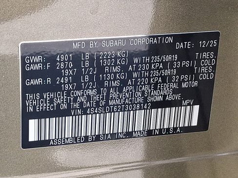Certified 2026 Subaru Forester Touring AWD/4WD image 28