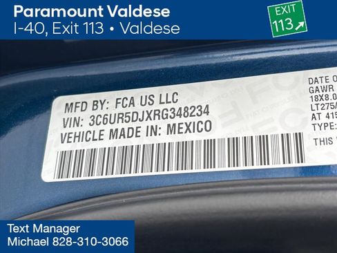 Used 2024 RAM 2500 Big Horn w/ Bed Utility Group image 30