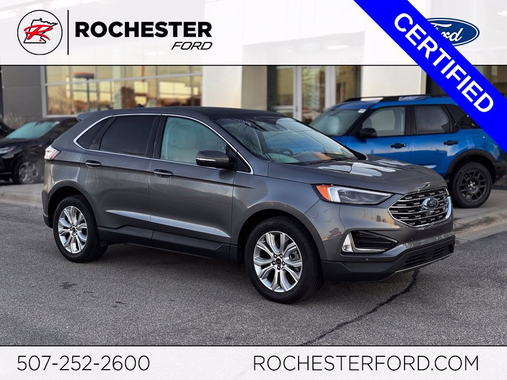 Certified 2024 Ford Edge Titanium w/ Equipment Group 301A AWD/4WD image 1