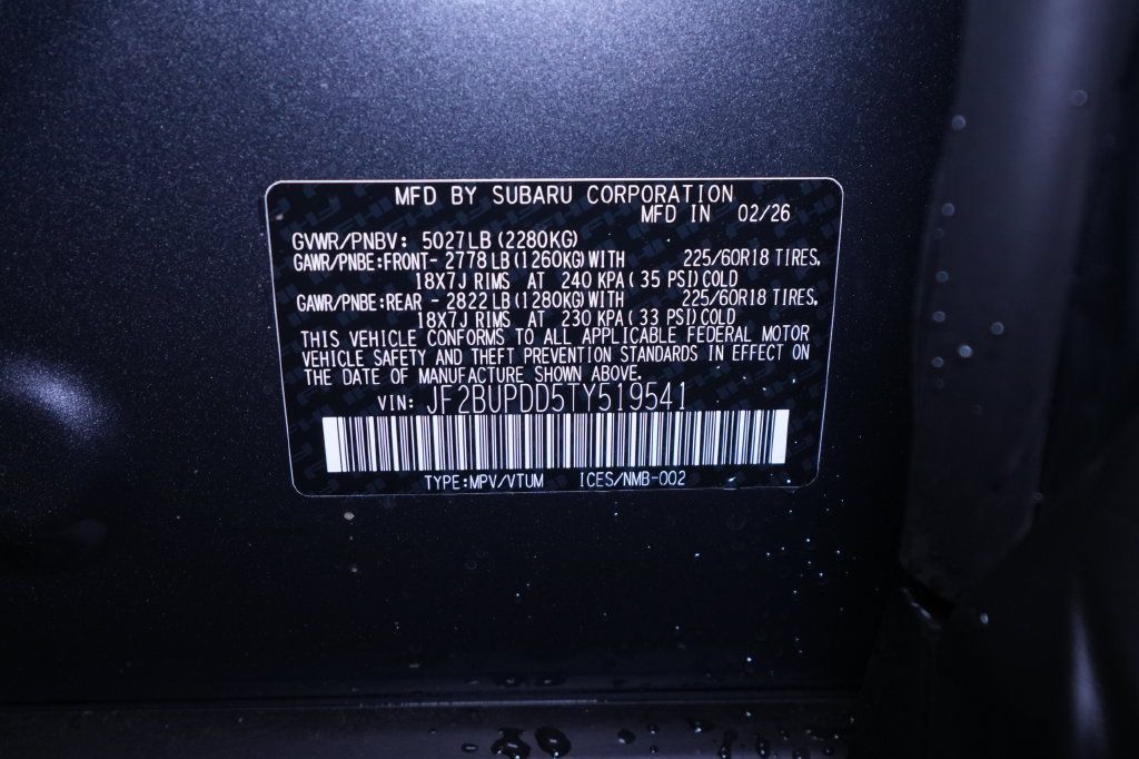 Used 2026 Subaru Outback Limited AWD/4WD image 48