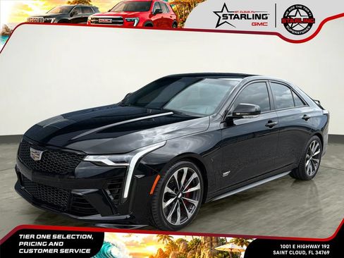 Used 2023 Cadillac CT4 V Blackwing w/ Driver Assist Package RWD image 1
