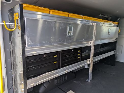 New 2025 Ford E-Transit Low Roof w/ Electrician Trade Package RWD image 14