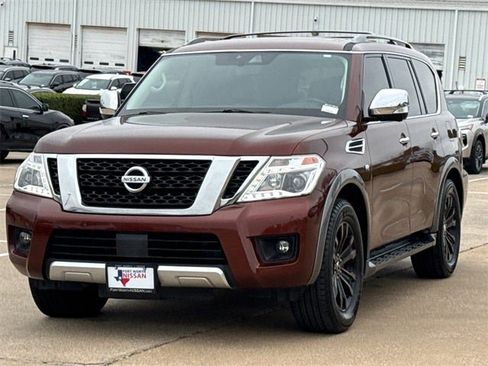 Used 2018 Nissan Armada Platinum w/ Interior Lighting Package image 4