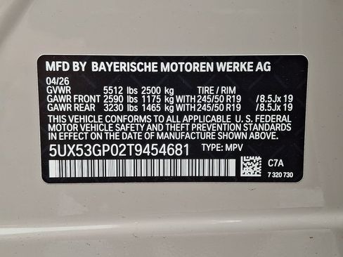 Used 2026 BMW X3 xDrive30i w/ M Sport Package AWD/4WD image 17