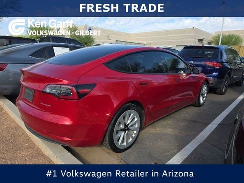 Used 2021 Tesla Model 3 Long Range AWD/4WD image 1