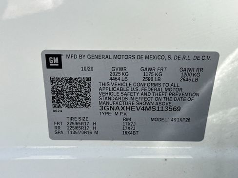 Used 2021 Chevrolet Equinox LS image 30