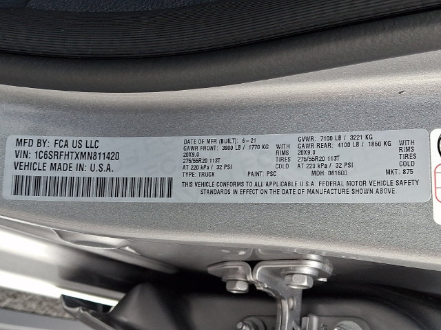 Used 2021 RAM 1500 Limited AWD/4WD image 28