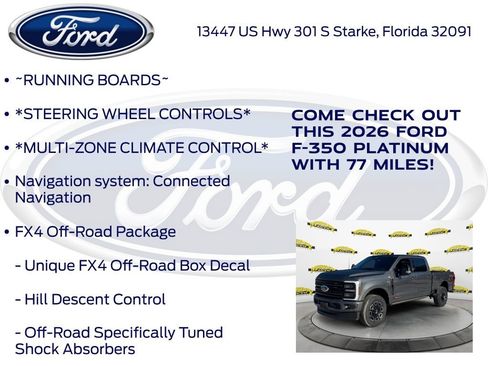 New 2026 Ford F350 Platinum image 15