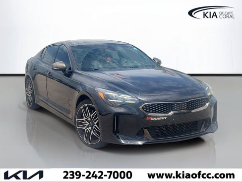 Certified 2022 Kia Stinger GT1 w/ Red Interior Color Package RWD image 1