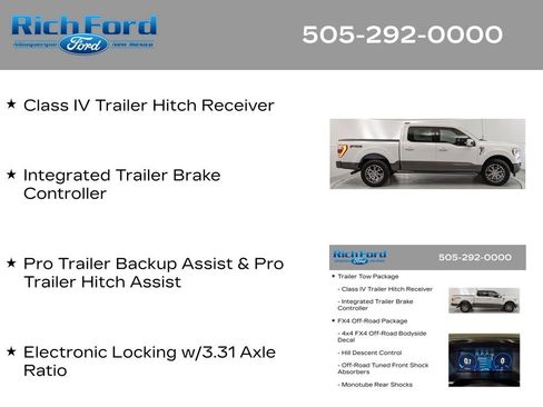 Certified 2023 Ford F150 King Ranch w/ Equipment Group 601A High AWD/4WD image 48