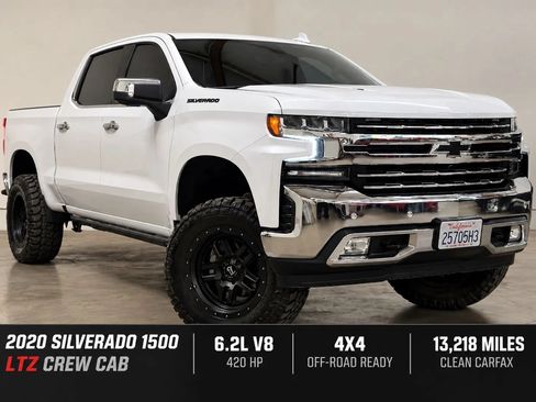 Used 2020 Chevrolet Silverado 1500 LTZ w/ Technology Package AWD/4WD image 1