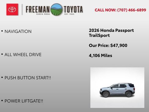 Used 2026 Honda Passport TrailSport image 8