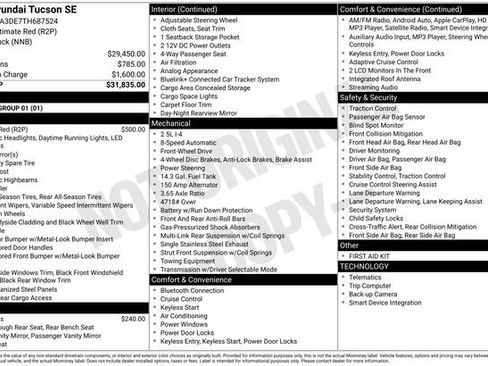 New 2026 Hyundai Tucson SE image 4