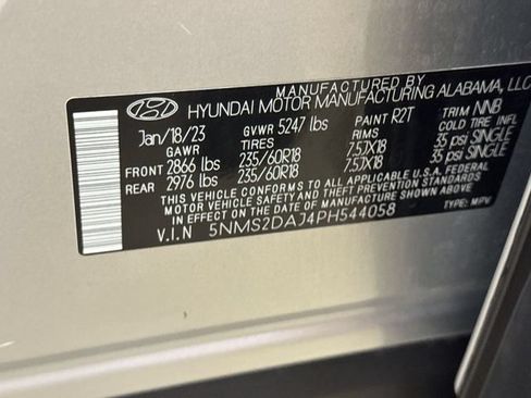 Used 2023 Hyundai Santa Fe SEL AWD/4WD image 30