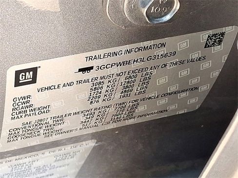 Used 2020 Chevrolet Silverado 1500 Custom w/ Custom Value Package image 20