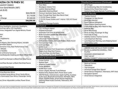 New 2026 MAZDA CX-70 SC AWD/4WD image 26