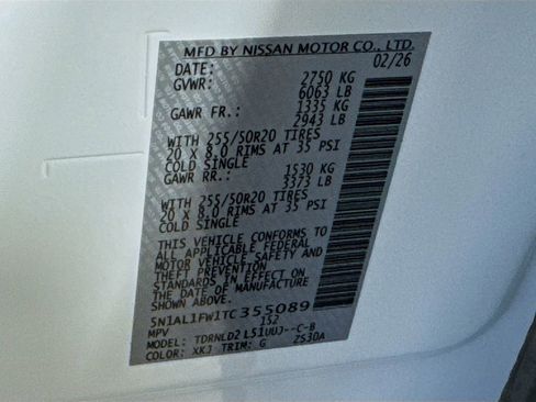 New 2026 INFINITI QX60 Sport w/ Dark Cargo Package image 42