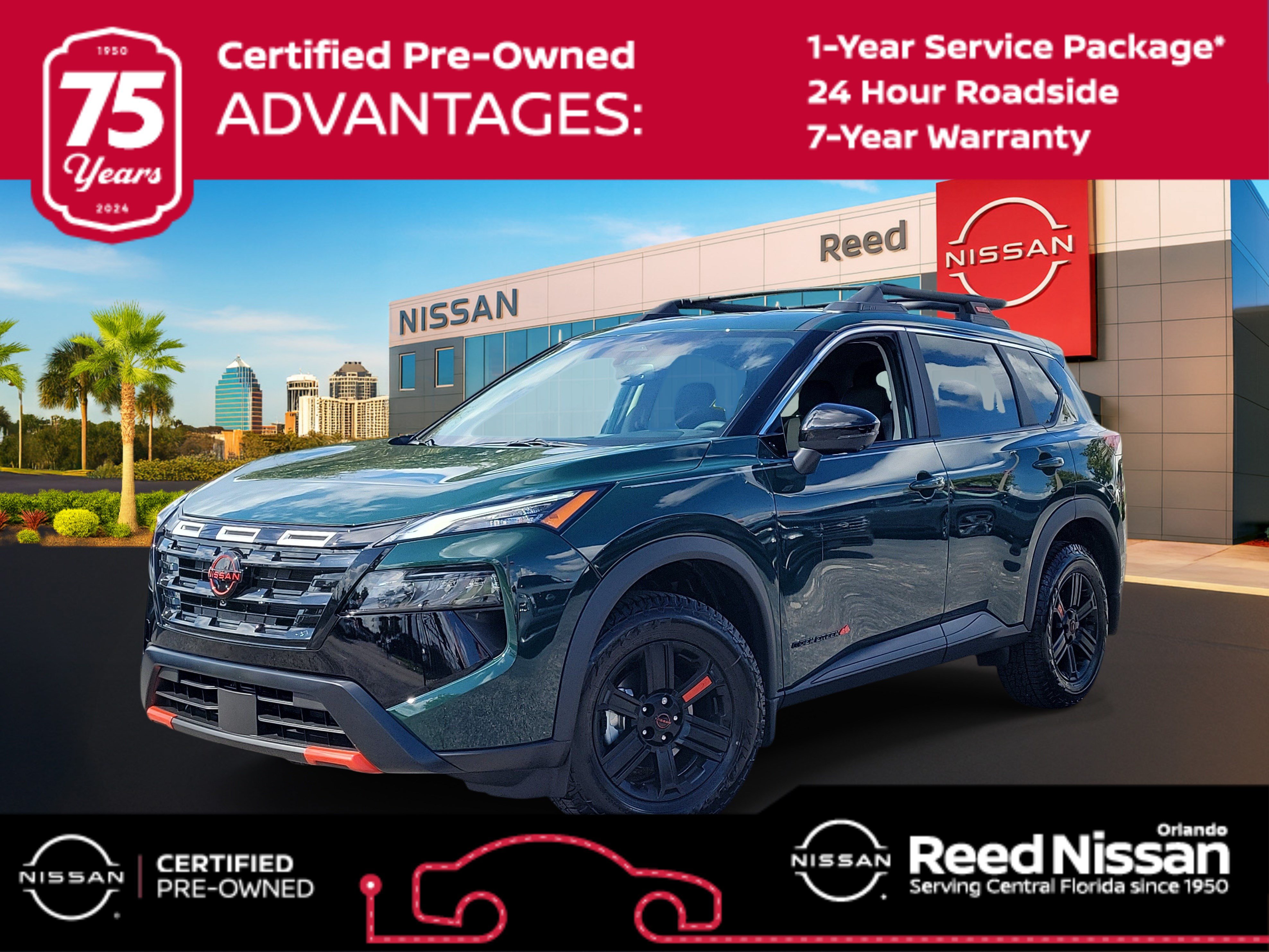 Certified 2026 Nissan Rogue SV w/ Rock Creek Premium Package AWD/4WD image 1