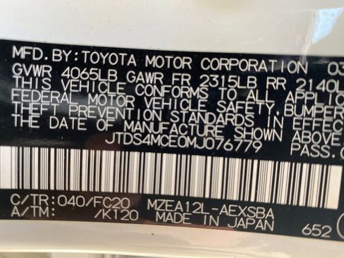 Used 2021 Toyota Corolla SE FWD image 26