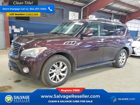 Used 2012 INFINITI QX56 4WD w/ Theater Pkg image 1