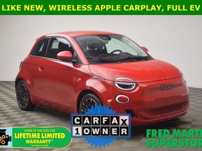 Used 2024 FIAT 500 e (RED)