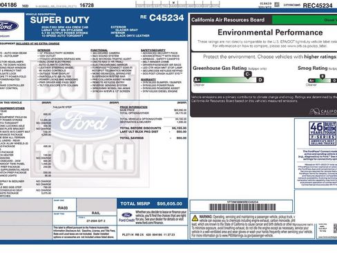 Used 2024 Ford F350 Lariat w/ Lariat Ultimate Package AWD/4WD image 6