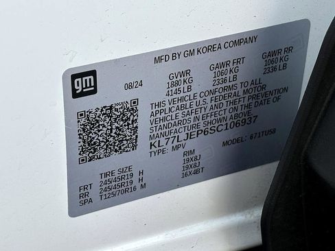 Certified 2025 Chevrolet Trax RS w/ Driver Confidence Package image 26