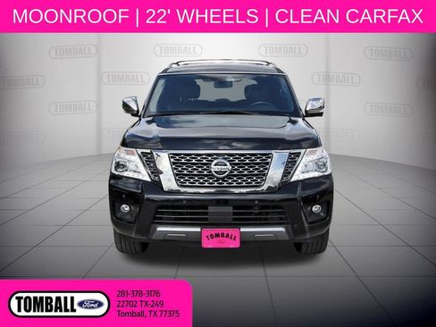 Used 2020 Nissan Armada Platinum w/ Platinum Reserve Package RWD image 2