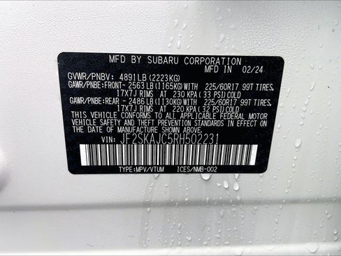 Certified 2024 Subaru Forester Wilderness image 30