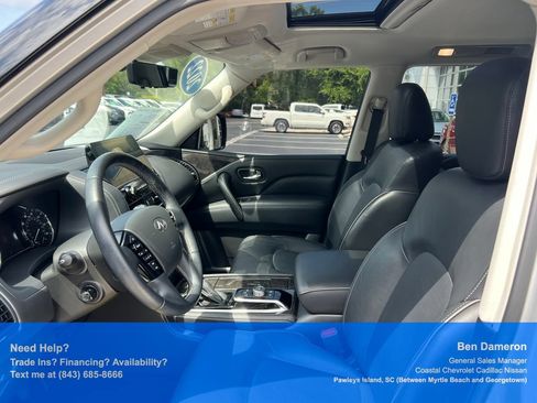 Used 2022 INFINITI QX80 Luxe w/ All-Season Package AWD/4WD image 9