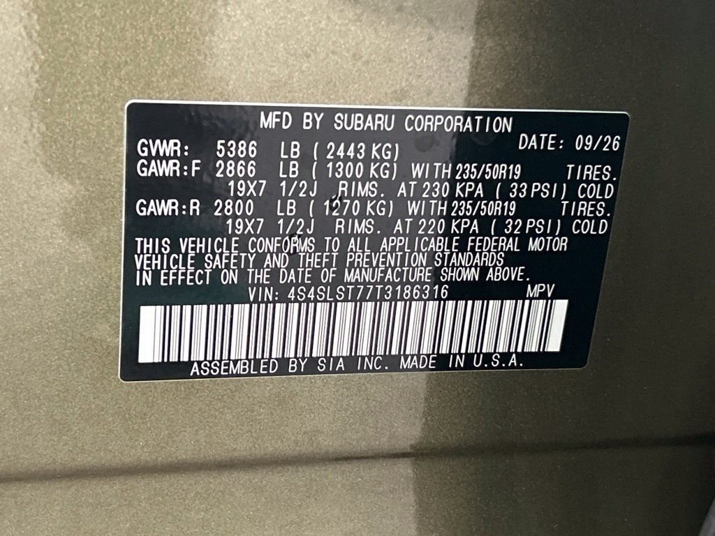 New 2026 Subaru Forester Touring AWD/4WD image 50