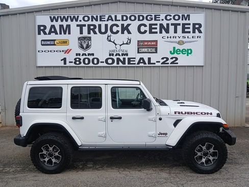 Used 2023 Jeep Wrangler Unlimited Rubicon w/ Steel Bumper Group image 2