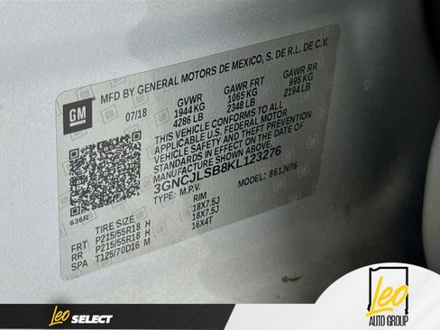 Used 2019 Chevrolet Trax LT w/ Redline Edition FWD image 32