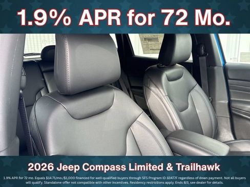 New 2026 Jeep Compass Limited AWD/4WD image 27